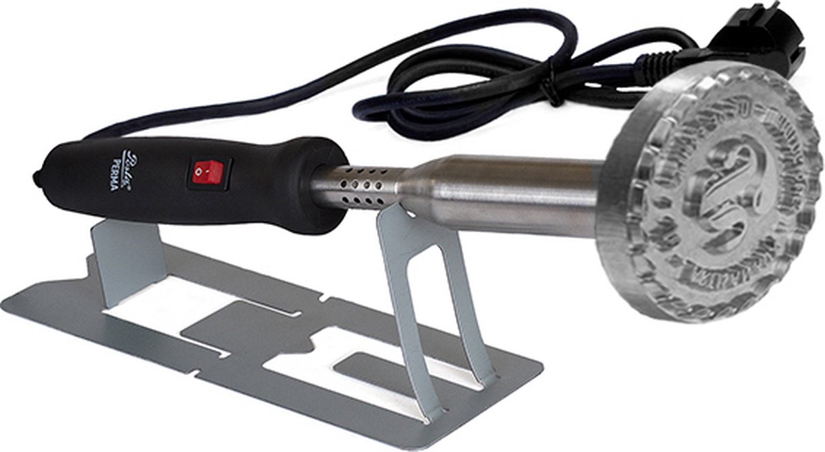 Posta Perma | brandstempel | Ø70mm-300 Watt-E/F-stekker (Benelux)-RVS